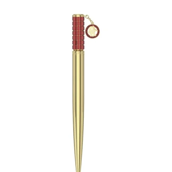 Swarovski Crystal Red and Gold Pen NEW - Picture 3 of 7